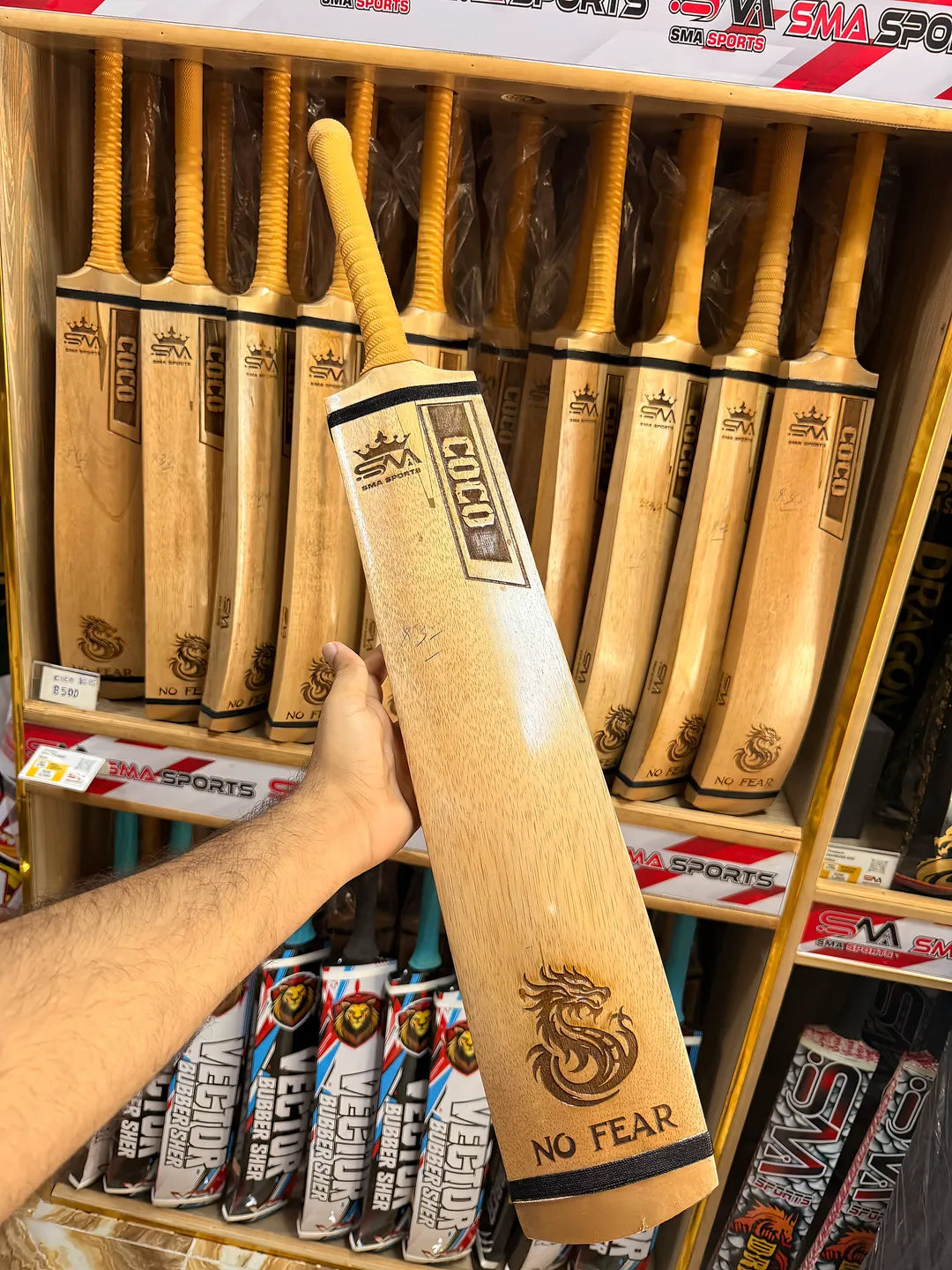 Coconut Player Bat Deal (Bat +Cover+ Gloves)