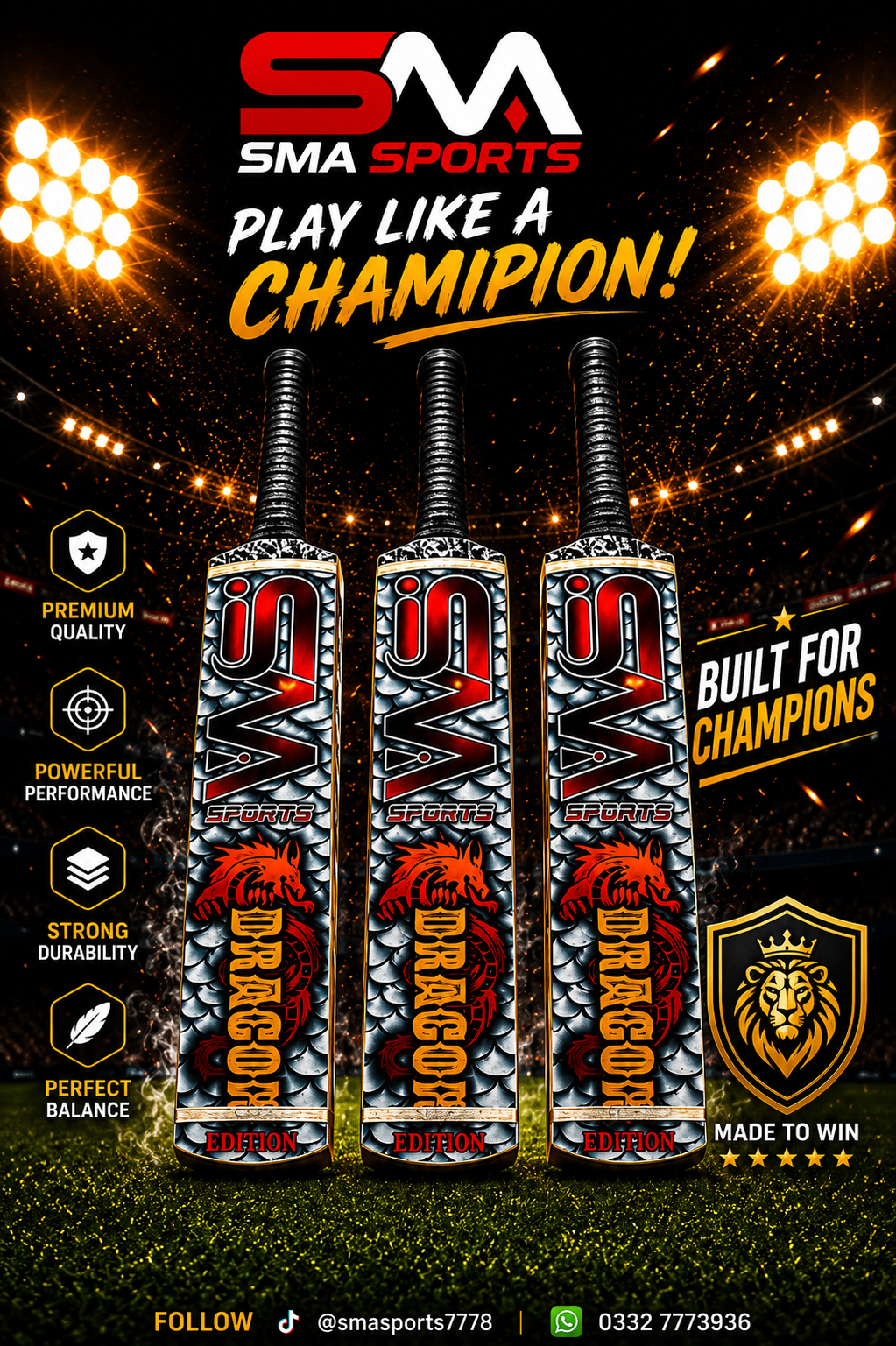 SMA Dragon Edition Bat