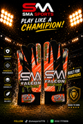 SMA Professional Tape Ball Gloves