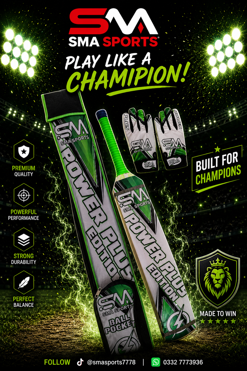 SMA combo PowerPlus Deal(1 Bat,cover,inner)