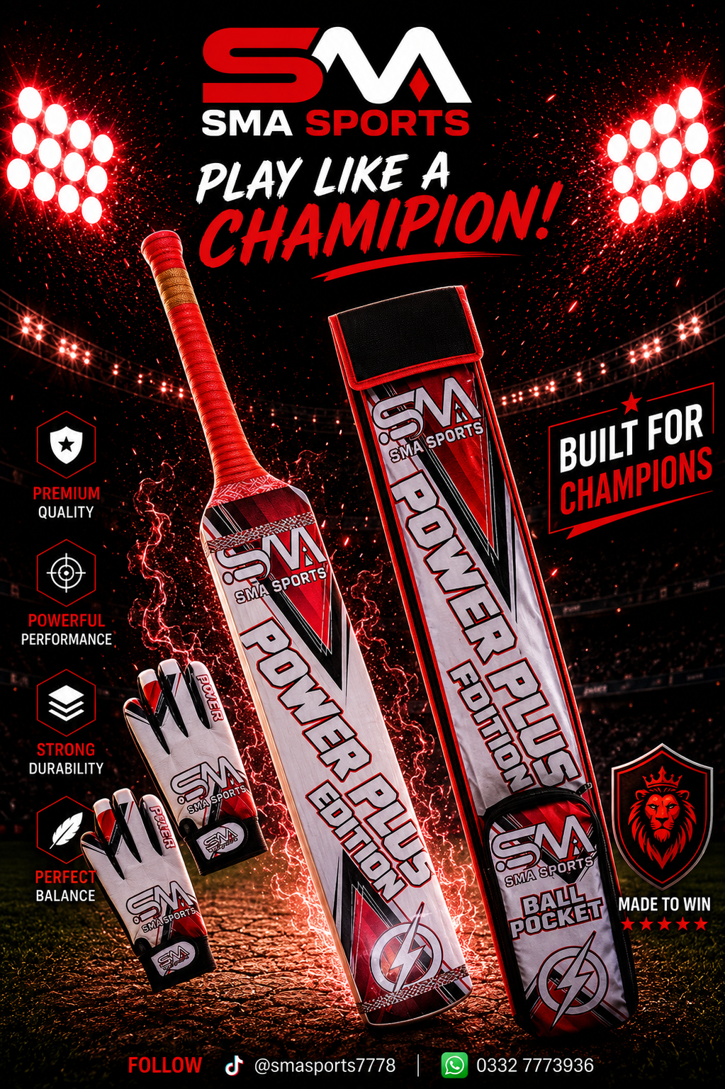 SMA combo PowerPlus Deal(1 Bat,cover,inner)