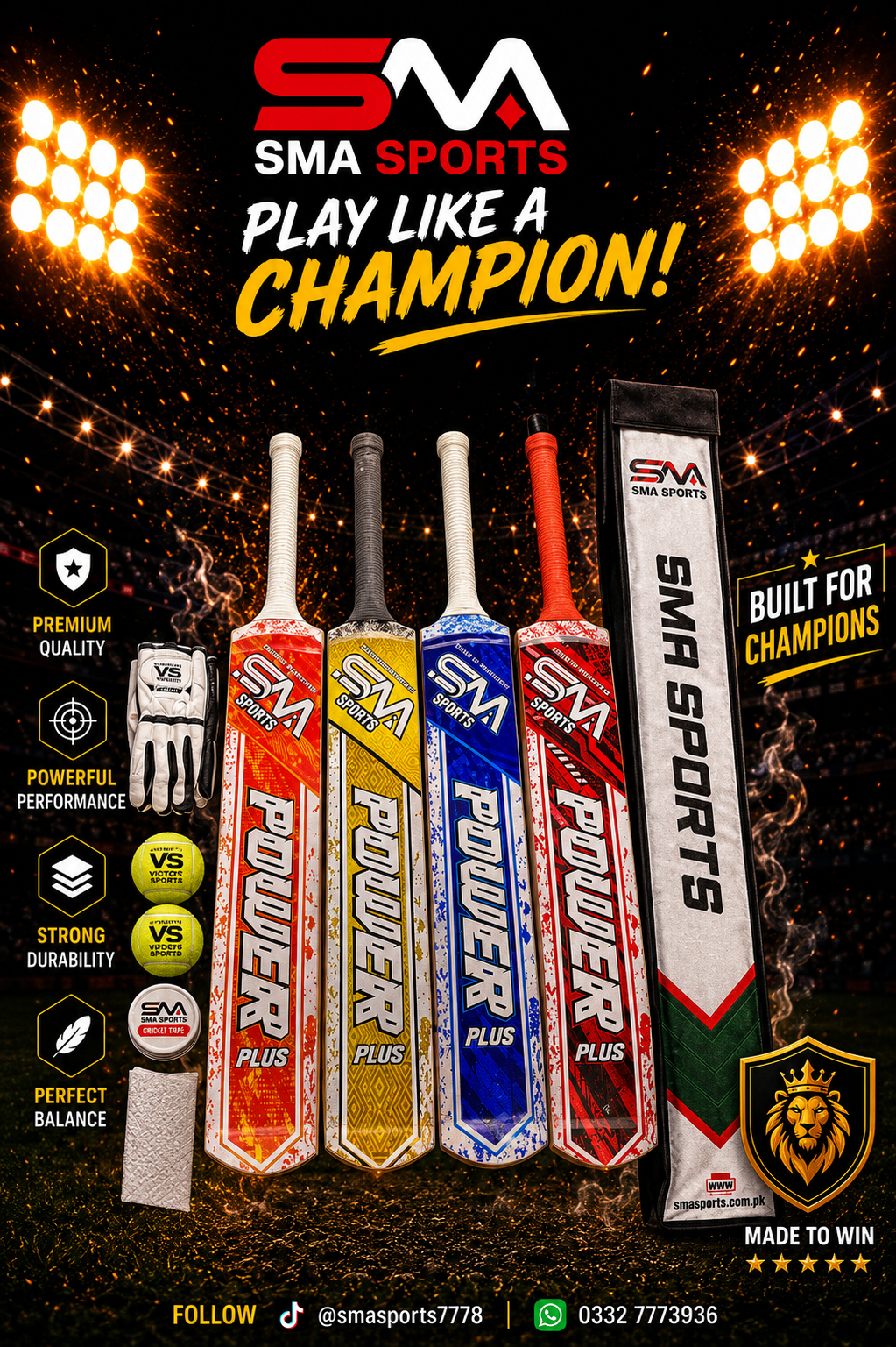 SMA PowerPlus Deal(Bat+Cover+inner)