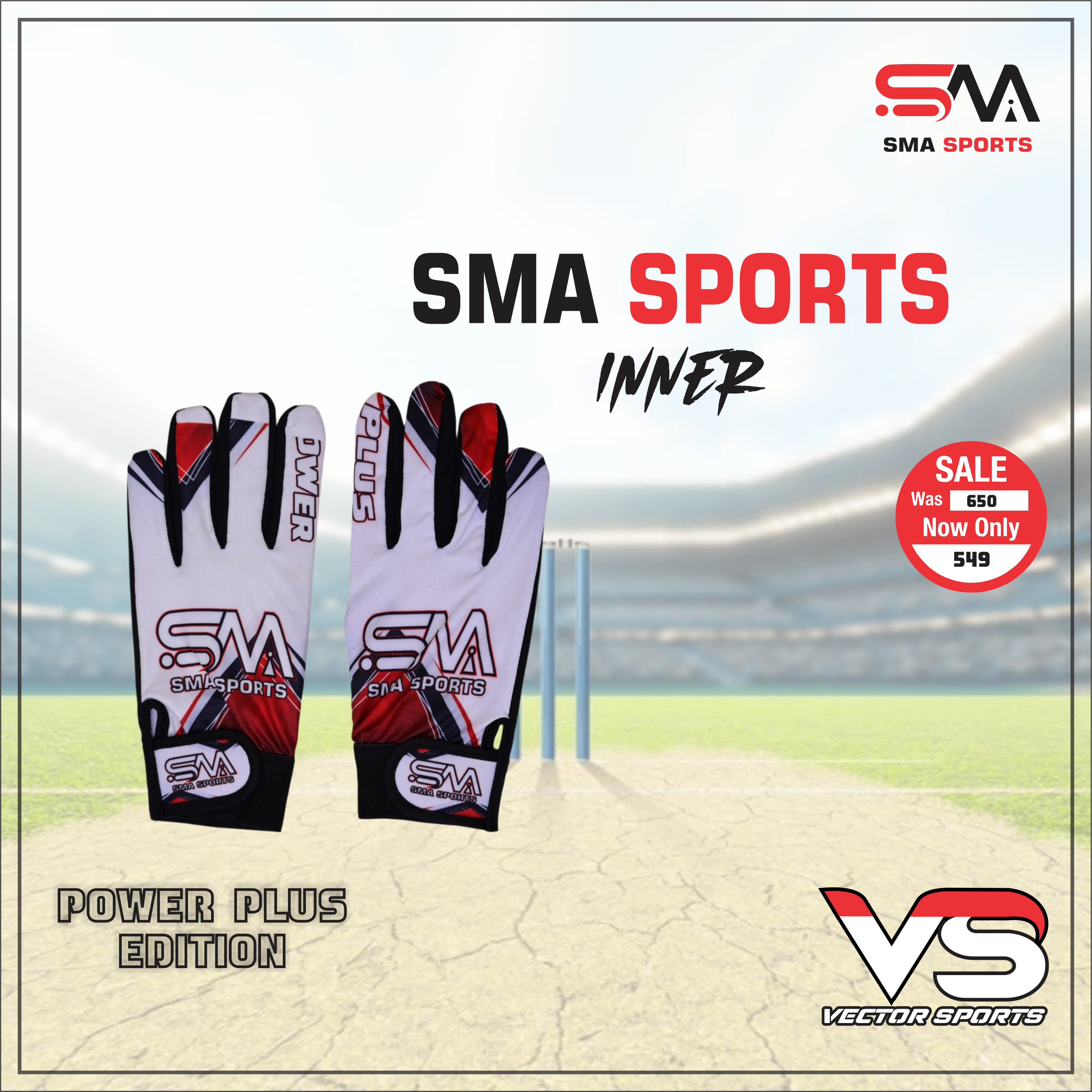 SMA Professional Tape Ball Gloves
