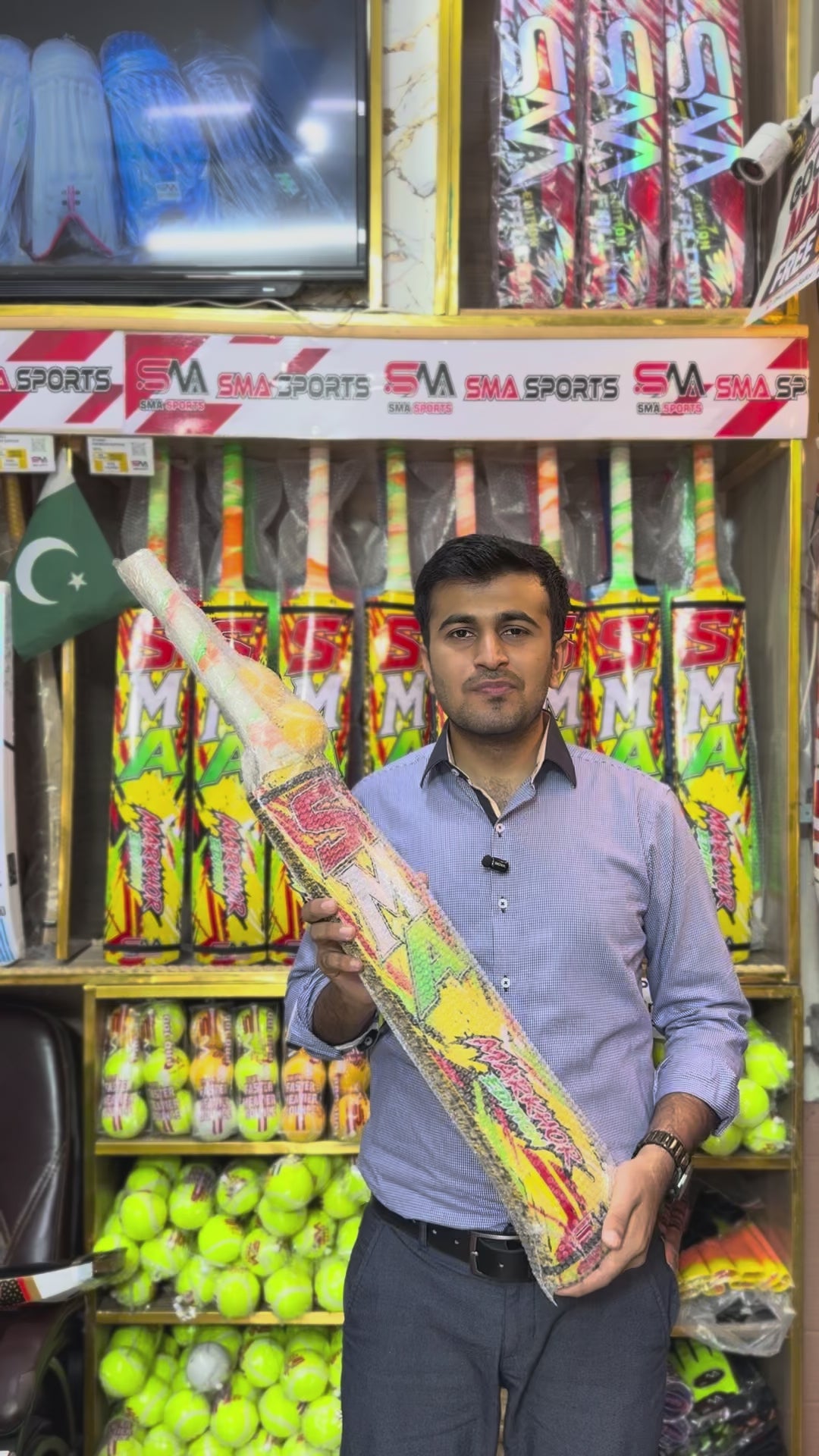 Sma Markhor Edition Deal (Bat+2Balls)